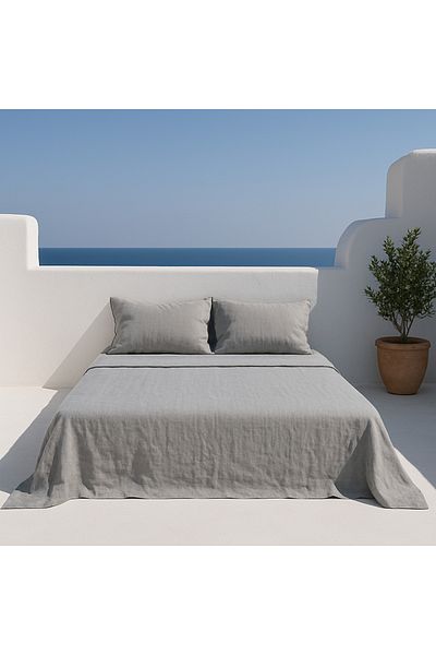 CHİLL Double Muslin Sheet Set |   100% Organic Cotton |   2 Pillowcases + Sheet |   240X260Cm