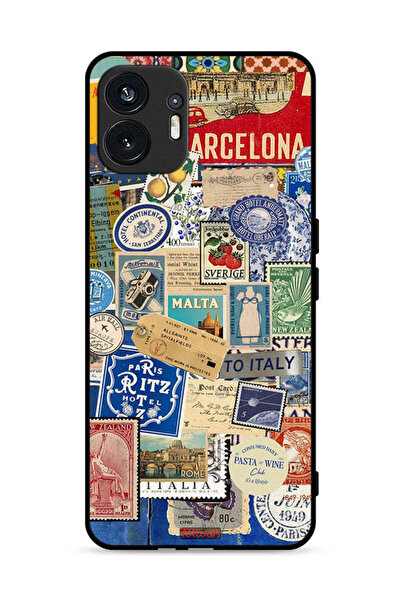 Tolwak Nothing Phone (2) 5G Protective Case Cover Stickers Of Different Cities
