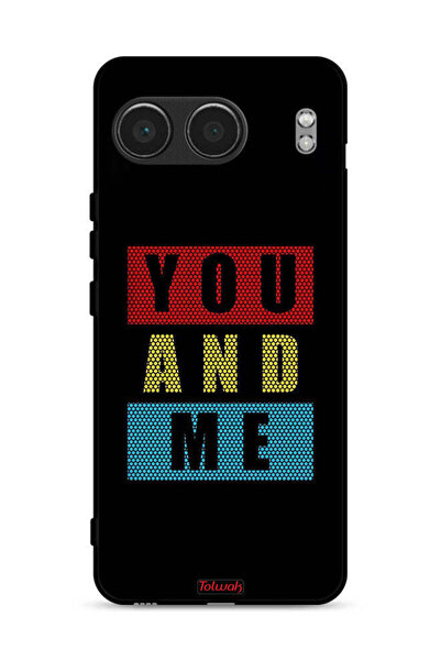 Tolwak غطاء حماية لهاتف OnePlus Nord 4 5G بتصميم أنت وأنا