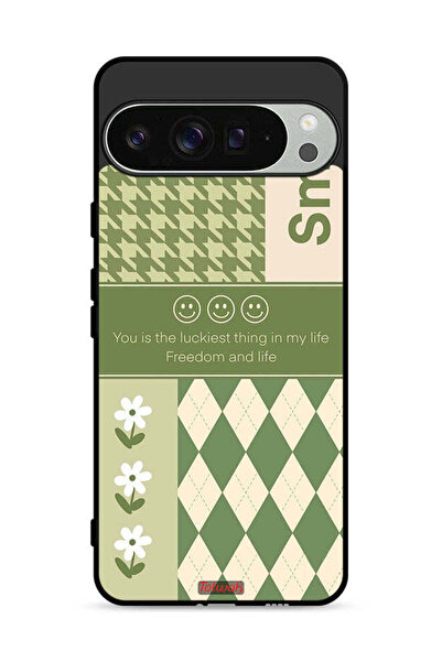 Tolwak غطاء حماية لجهاز Google Pixel 9 Pro XL - الابتسامة هي أسعد شيء في حياتي