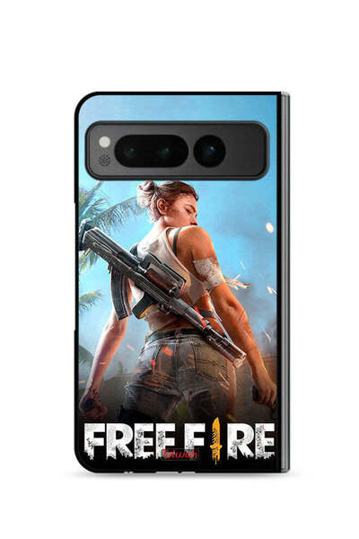 Tolwak غطاء حماية لجهاز جوجل بيكسل فولد 5G - فري فاير