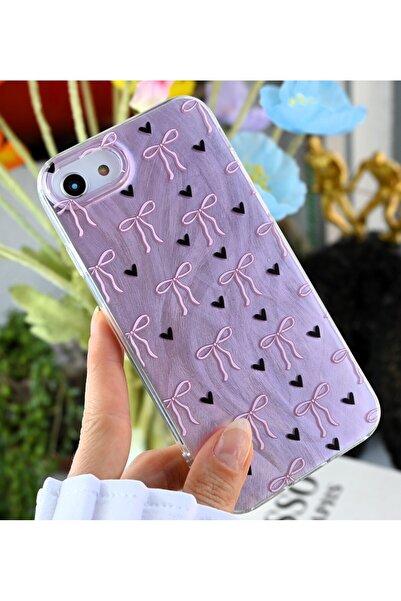 Go Aksesuar Iphone 7 - 8 - Se 2020 Shine Fiyonk Renk Geçişli Esnek Silikon Kılıf