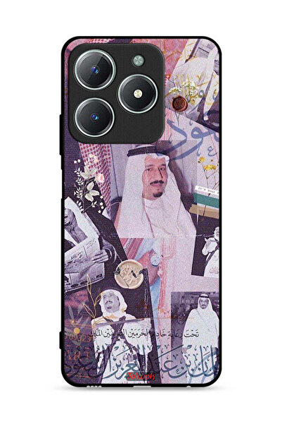 Tolwak غطاء حماية لهاتف Realme C61 4G بصور الملك سلمان القديمة