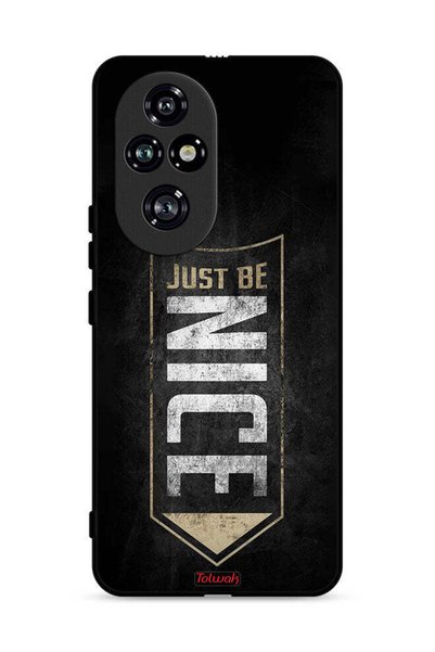 Tolwak Honor 200 Pro 5G Protective Case Cover Just Be Nice