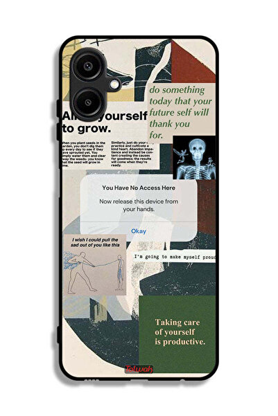 Tolwak غطاء حماية لهاتف Samsung Galaxy A06 4G اسمح لنفسك بالنمو