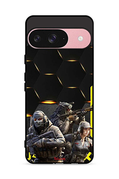 Tolwak غطاء حماية لجهاز Google Pixel 9 بخلفية Cyberpunk