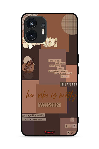 Tolwak غطاء حماية لهاتف Nothing Phone (2) 5G Adventurer Women