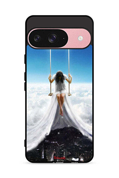 Tolwak غطاء حماية لجهاز جوجل بيكسل 9 بتصميم فن مدينة الغيوم القمرية