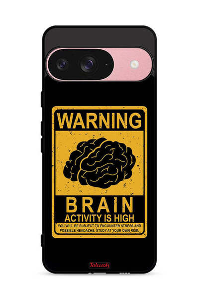 Tolwak غطاء حماية لجهاز Google Pixel 9 يحذر من ارتفاع نشاط الدماغ