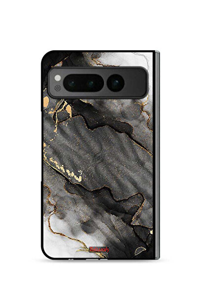 Tolwak غطاء حماية لهاتف جوجل بيكسل فولد 5G، رخامي لامع