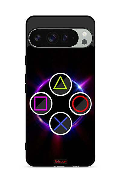 Tolwak غطاء حماية لجهاز Google Pixel 9 Pro XL بتصميم لعبة الحبار