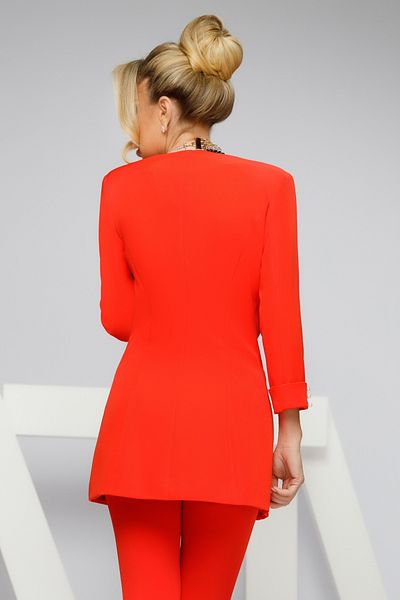 Atmosphere Fashion Elegant coral jacket