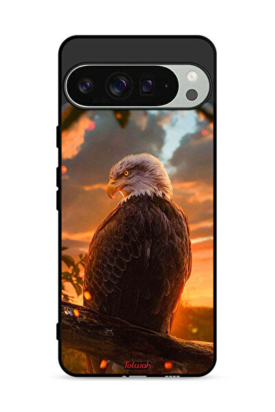 Tolwak غطاء حماية لجهاز Google Pixel 9 Pro XL بتصميم النسر