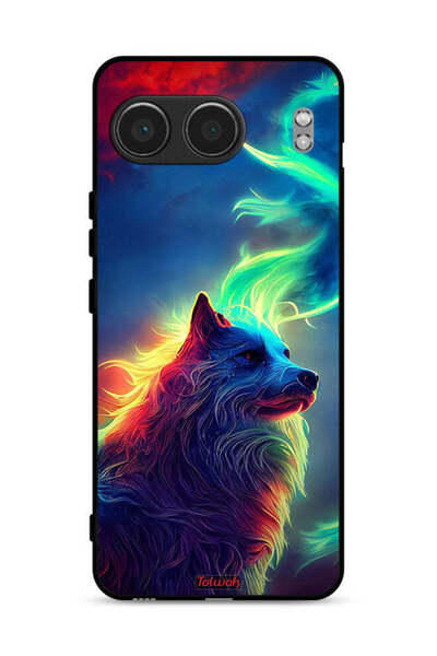 Tolwak غطاء حماية لهاتف OnePlus Nord 4 5G بتصميم الذئب