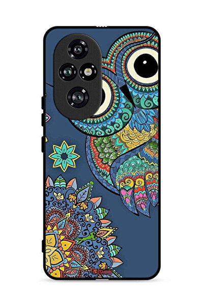 Tolwak غطاء حماية لهاتف Honor 200 Pro 5G بنقشة بومة زهرية