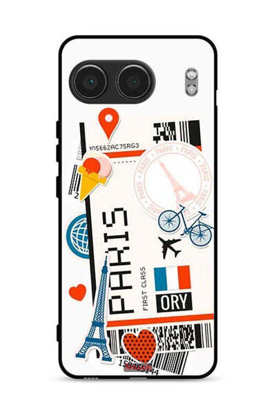 Tolwak غطاء حماية لهاتف OnePlus Nord 4 5G، ملصق باريسي