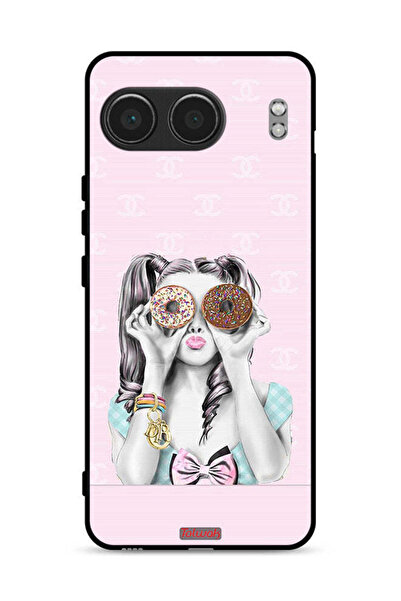 Tolwak غطاء حماية لهاتف OnePlus Nord 4 5G يحمل قطعتين من الدونات