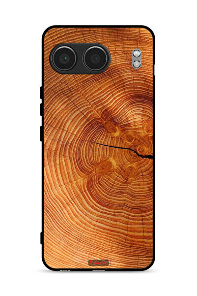 Tolwak غطاء حماية لهاتف OnePlus Nord 4 5G مصنوع من الخشب المتصدع