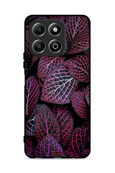 Tolwak غطاء حماية لهاتف Honor X6b 4G بنقشة أوراق سالجا