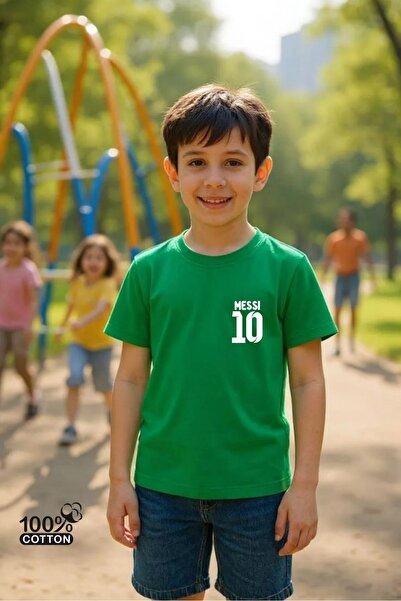 Windy Island Băiat guler rotund Fotbal cu imprimeu bumbac 100% tricou