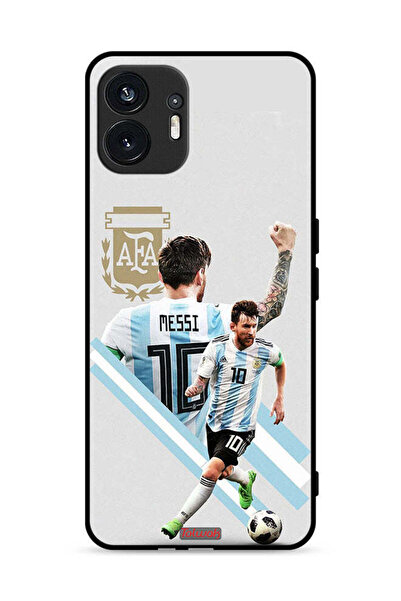 Tolwak غطاء حماية لهاتف Nothing Phone (2) 5G برسومات ليو ميسي