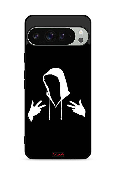 Tolwak غطاء حماية لجهاز Google Pixel 9 Pro مكتوب عليه This Is Me