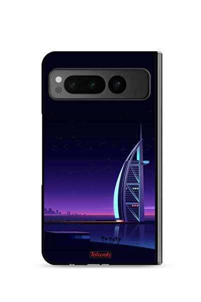 Tolwak غطاء حماية لجهاز جوجل بيكسل فولد 5G - فن برج العرب الرقمي