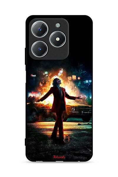 Tolwak غطاء حماية لهاتف Realme C61 4G - وضع الجوكر السعيد