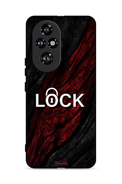 Tolwak غطاء حماية لهاتف Honor 200 Pro 5G مع قفل