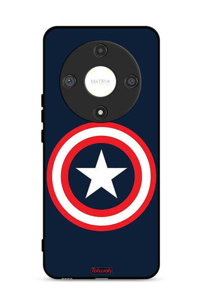 Tolwak غطاء حماية لهاتف Honor X9b 5G بتصميم كابتن أمريكا