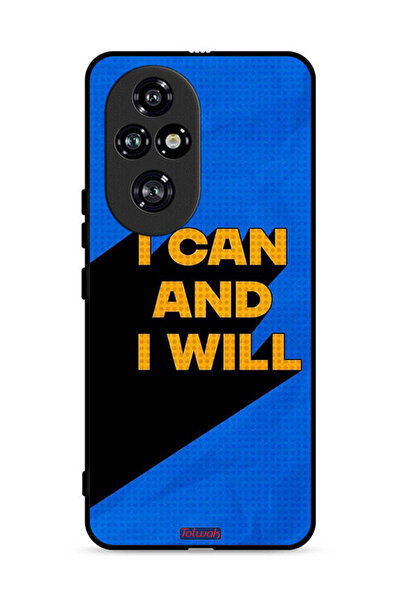 Tolwak غطاء حماية لهاتف Honor 200 Pro 5G "أنا أستطيع وسأفعل"