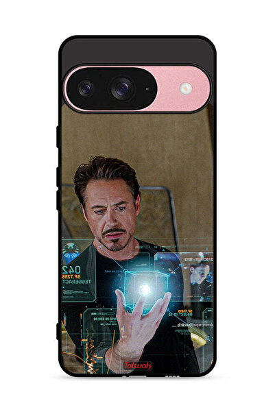 Tolwak غطاء حماية لجهاز جوجل بيكسل 9 بتصميم الرجل الحديدي