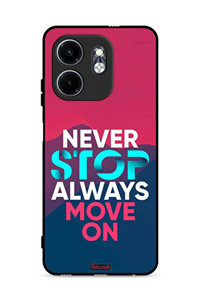 Tolwak غطاء حماية لهاتف Infinix Hot 50i 4G، لا تتوقف أبدًا، تحرك دائمًا