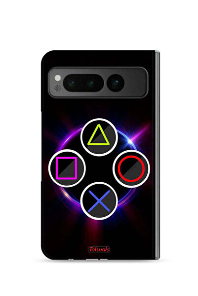 Tolwak غطاء حماية لجهاز جوجل بيكسل فولد 5G بتصميم لعبة الحبار