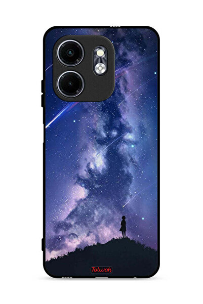 Tolwak غطاء حماية لهاتف Infinix Hot 50i 4G بطبعة Moving Stars