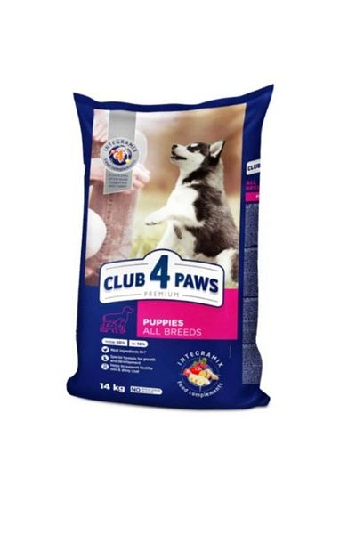 Club4Paws CLUB 4 PAWS Premium Puppies All Breeds, Pui, hrană uscată câini junior, 14kg