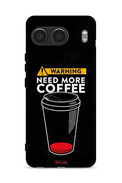 Tolwak غطاء حماية لهاتف OnePlus Nord 4 5G - بحاجة إلى المزيد من القهوة