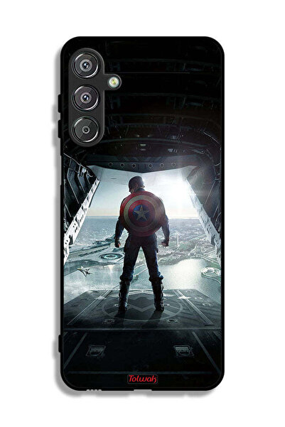 Tolwak Samsung Galaxy F16 5G Protective Case Cover Portrait Display Captain America