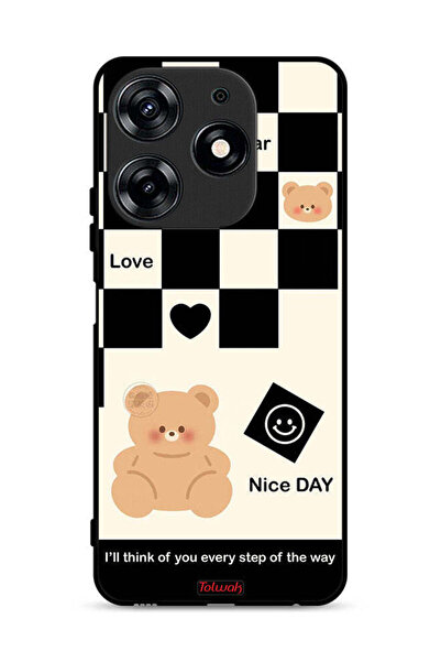 Tolwak غطاء حماية لهاتف تكنو سبارك 10 برو 4G - سأفكر فيك في كل خطوة على الطريق