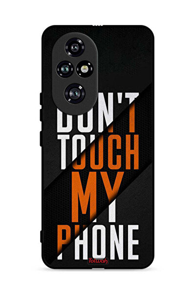 Tolwak غطاء حماية لهاتف Honor 200 Pro 5G، لا تلمس هاتفي