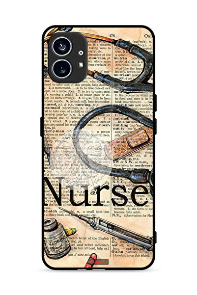 Tolwak غطاء حماية لهاتف Nothing Phone (1) 5G أدوات ممرضة عتيقة