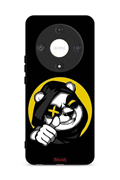 Tolwak غطاء حماية لهاتف Honor X9b 5G بتصميم قطة مارشميلو لطيفة