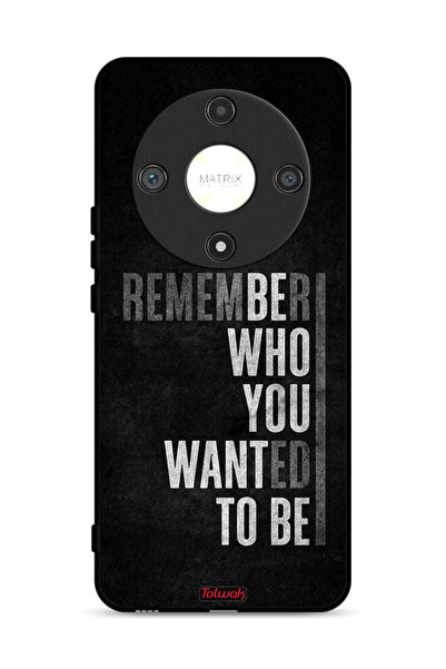 Tolwak غطاء حماية لهاتف Honor X9b 5G تذكر من أردت أن تكون