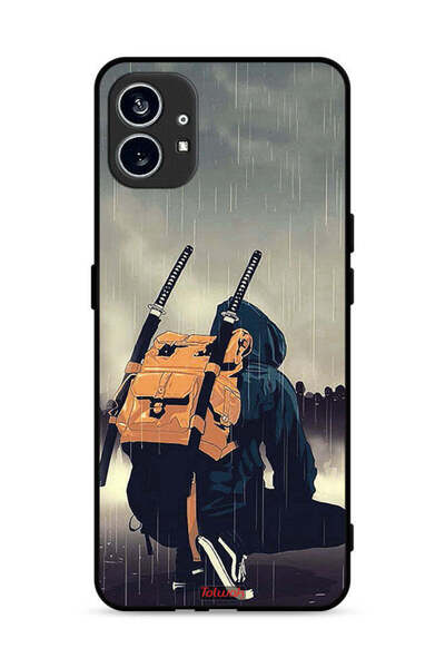 Tolwak غطاء حماية 5G لهاتف Nothing Phone (1) بتصميم سيف ساموراي الرقمي