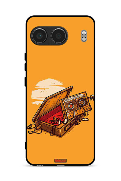 Tolwak غطاء حماية لهاتف OnePlus Nord 4 5G بفن الكاسيت والشريط اللاصق