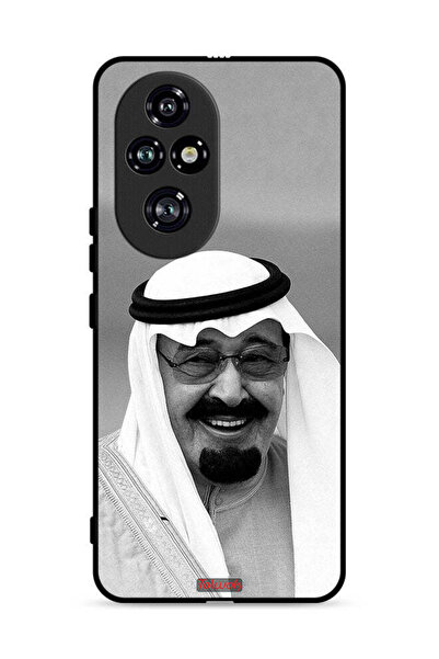Tolwak غطاء حماية لهاتف Honor 200 Pro 5G صورة الملك عبدالله مبتسمًا