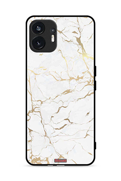 Tolwak غطاء حماية لهاتف Nothing Phone (2) 5G بنمط رخامي
