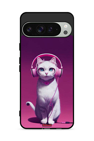 Tolwak غطاء حماية لجهاز Google Pixel 9 Pro بتصميم قطة لطيفة