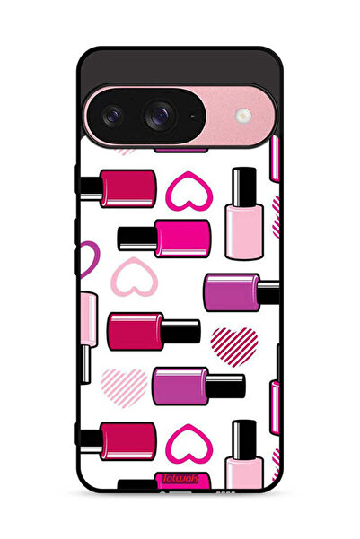 Tolwak غطاء حماية لجهاز Google Pixel 9 - محبو أحمر الشفاه