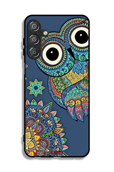 Tolwak Samsung Galaxy M16 5G Protective Case Cover Floral Owl